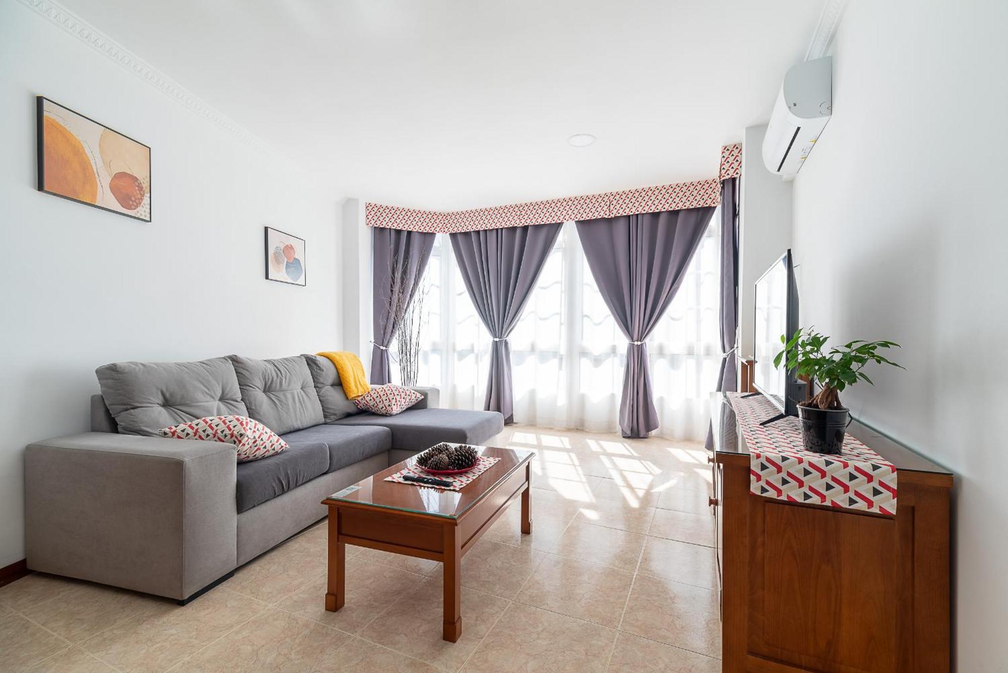 莫阿纳Apartamento Espacioso Cerca De La Playa Con Aire Acondicionado公寓 外观 照片