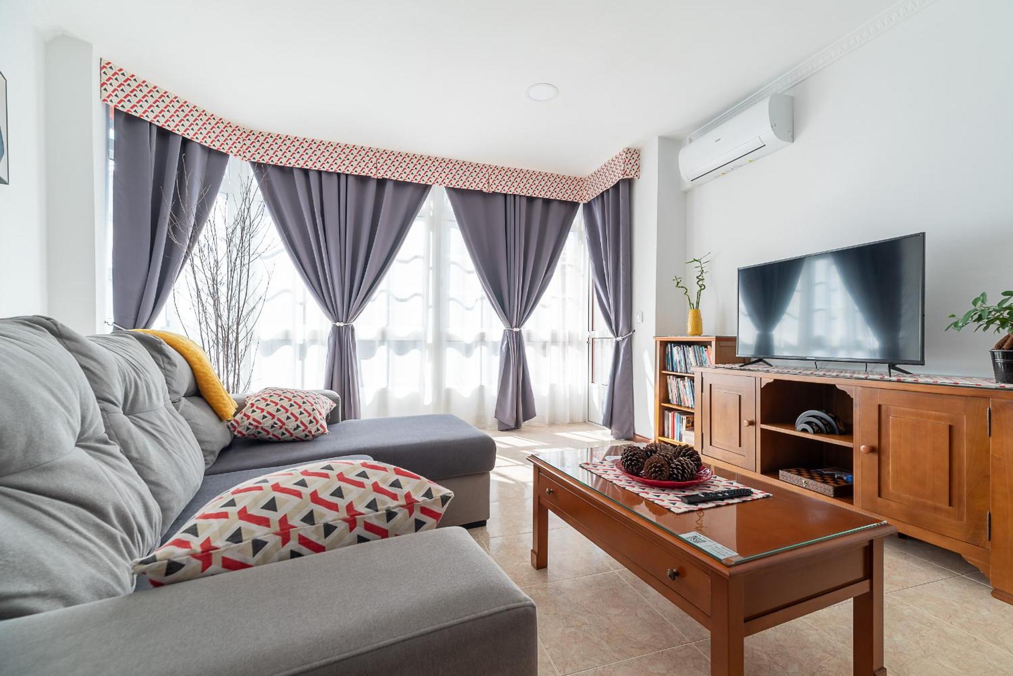莫阿纳Apartamento Espacioso Cerca De La Playa Con Aire Acondicionado公寓 外观 照片